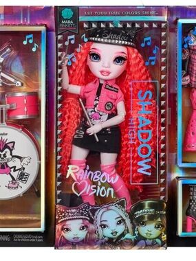 Rainbow High Vision Shadow High Doll - Mara Pinkett Fashion Doll